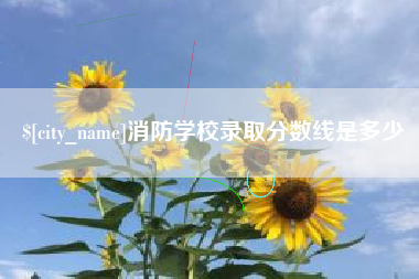 库尔勒消防学校录取分数线是多少