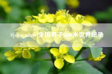 库尔勒全国男子5000米世界纪录