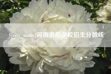 库尔勒河南消防学校招生分数线