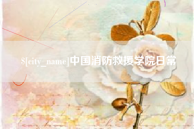 库尔勒中国消防救援学院日常
