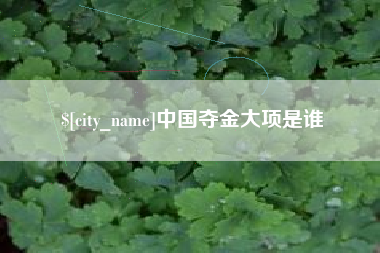 库尔勒中国夺金大项是谁