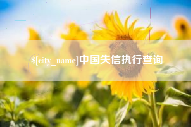 库尔勒中国失信执行查询