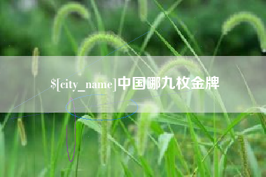 库尔勒中国哪九枚金牌
