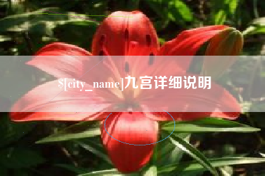 库尔勒九宫详细说明