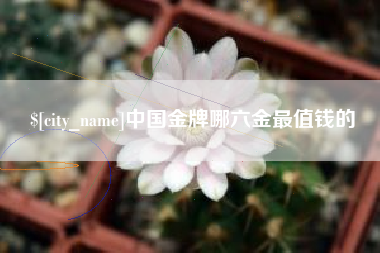 库尔勒中国金牌哪六金最值钱的