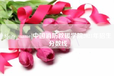 库尔勒中国消防救援学院2021年招生分数线