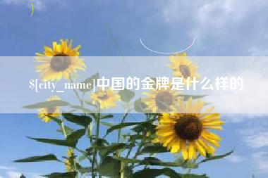 库尔勒中国的金牌是什么样的