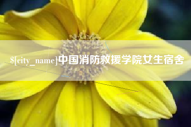 库尔勒中国消防救援学院女生宿舍