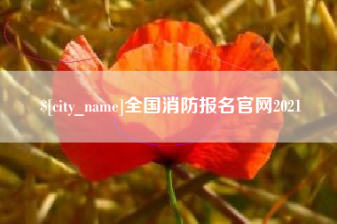 库尔勒全国消防报名官网2021