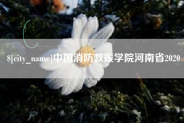 库尔勒中国消防救援学院河南省2020
